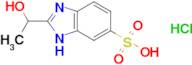 2-(1-Hydroxy-ethyl)-1H-benzoimidazole-5-sulfonic acid; hydrochloride
