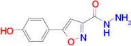 5-(4-Hydroxy-phenyl)-isoxazole-3-carboxylic acidhydrazide