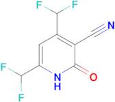 4,6-Bis-difluoromethyl-2-hydroxy-nicotinonitrile