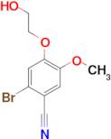 2-Bromo-4-(2-hydroxy-ethoxy)-5-methoxy-benzonitrile