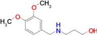 3-(3,4-Dimethoxy-benzylamino)-propan-1-ol