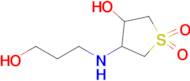 4-(3-Hydroxy-propylamino)-1,1-dioxo-tetrahydro-thiophen-3-ol