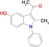 1-(5-Hydroxy-2-methyl-1-phenyl-1H-indol-3-yl)-ethanone