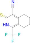 3-Thioxo-1-trifluoromethyl-2,3,5,6,7,8-hexahydro-isoquinoline-4-carbonitrile