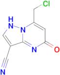 7-Chloromethyl-5-oxo-4,5-dihydro-pyrazolo[1,5-a]-pyrimidine-3-carbonitrile