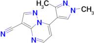 7-(1,3-Dimethyl-1H-pyrazol-4-yl)-pyrazolo[1,5- a]-pyrimidine-3-carbonitrile