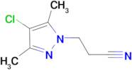 3-(4-Chloro-3,5-dimethyl-pyrazol-1-yl)-propionitrile