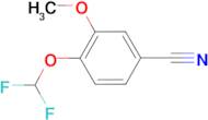 4-Difluoromethoxy-3-methoxy-benzonitrile