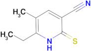 6-Ethyl-2-mercapto-5-methyl-nicotinonitrile