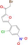 2-Bromo-1-[5-(2-chloro-4-nitro-phenyl)-furan-2-yl]-ethanone