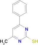 4-Methyl-6-phenyl-pyrimidine-2-thiol