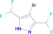 4-Bromo-3,5-bis-difluoromethyl-1H-pyrazole