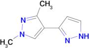 1',3'-Dimethyl-1H,1'H-[3,4']bipyrazolyl