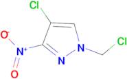 4-Chloro-1-(chloromethyl)-3-nitro-1H-pyrazole