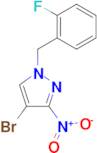 4-Bromo-1-(2-fluoro-benzyl)-3-nitro-1H-pyrazole