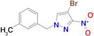 4-Bromo-1-(3-methyl-benzyl)-3-nitro-1H-pyrazole