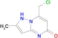 7-Chloromethyl-2-methyl-4H-pyrazolo[1,5-a]-pyrimidin-5-one