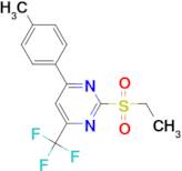 2-Ethanesulfonyl-4-p-tolyl-6-trifluoromethyl-pyrimidine