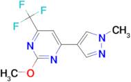 2-Methoxy-4-(1-methyl-1H-pyrazol-4-yl)-6-trifluoromethyl-pyrimidine