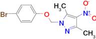 1-(4-Bromo-phenoxymethyl)-3,5-dimethyl-4-nitro-1H-pyrazole