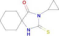 3-Cyclopropyl-2-thioxo-1,3-diaza-spiro[4.5]decan-4-one
