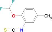 1-Difluoromethoxy-2-isothiocyanato-4-methyl-benzene