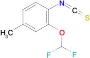 2-Difluoromethoxy-1-isothiocyanato-4-methyl-benzene