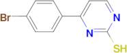 4-(4-Bromo-phenyl)-pyrimidine-2-thiol