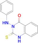 2-Mercapto-3-phenylamino-3H-quinazolin-4-one