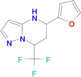 5-Furan-2-yl-7-trifluoromethyl-4,5,6,7-tetrahydro-pyrazolo[1,5-a]pyrimidine