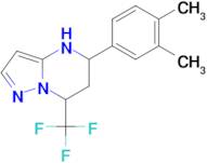 5-(3,4-Dimethyl-phenyl)-7-trifluoromethyl-4,5,6,7-tetrahydro-pyrazolo[1,5-a]pyrimidine