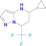 5-Cyclopropyl-7-trifluoromethyl-4,5,6,7-tetrahydro-pyrazolo[1,5-a]pyrimidine