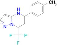 5-p-Tolyl-7-trifluoromethyl-4,5,6,7-tetrahydro-pyrazolo[1,5-a]pyrimidine