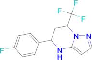 5-(4-Fluoro-phenyl)-7-trifluoromethyl-4,5,6,7-tetrahydro-pyrazolo[1,5-a]pyrimidine