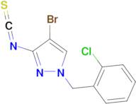 4-Bromo-1-(2-chloro-benzyl)-3-isothiocyanato-1H-pyrazole