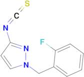 1-(2-Fluoro-benzyl)-3-isothiocyanato-1H-pyrazole