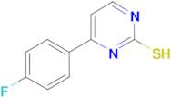 4-(4-Fluoro-phenyl)-pyrimidine-2-thiol