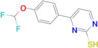 4-(4-Difluoromethoxy-phenyl)-pyrimidine-2-thiol