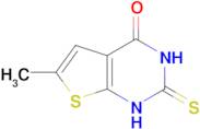 2-Mercapto-6-methyl-3H-thieno[2,3-d]pyrimidin-4-one