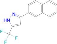 3-Naphthalen-2-yl-5-trifluoromethyl-1H-pyrazole