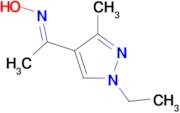 1-(1-Ethyl-3-methyl-1H-pyrazol-4-yl)-ethanoneoxime