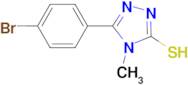 5-(4-Bromo-phenyl)-4-methyl-4H-[1,2,4]triazole-3-thiol