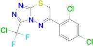 3-(Chloro-difluoro-methyl)-6-(2,4-dichloro-phenyl)-7H-[1,2,4]triazolo[3,4-b][1,3,4]thiadiazine