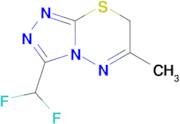 3-Difluoromethyl-6-methyl-7H-[1,2,4]triazolo[3,4-b][1,3,4]thiadiazine