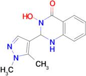 2-(1,5-Dimethyl-1H-pyrazol-4-yl)-3-hydroxy-2,3-dihydro-1H-quinazolin-4-one