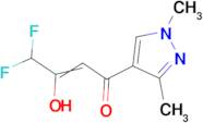 1-(1,3-Dimethyl-1H-pyrazol-4-yl)-4,4-difluoro-butane-1,3-dione