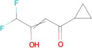 1-Cyclopropyl-4,4-difluoro-butane-1,3-dione