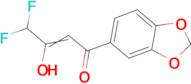 1-(Benzo[d][1,3]dioxol-5-yl)-4,4-difluorobutane-1,3-dione