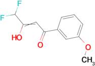 4,4-Difluoro-1-(3-methoxyphenyl)butane-1,3-dione