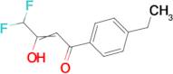 1-(4-Ethylphenyl)-4,4-difluorobutane-1,3-dione